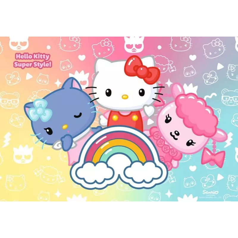 Ravensburger Puzzle Hello Kitty, 2 x 24 elementy