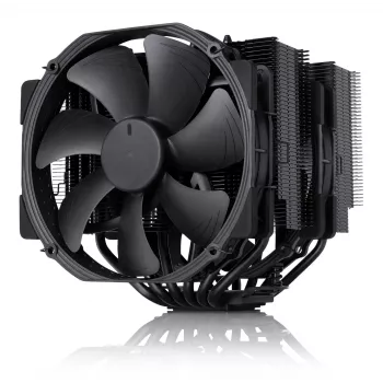 Chłodzenie procesora Noctua NH-D15 Chromax Pure Czarny z dwoma wentylatorami 140 mm