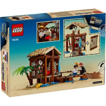 Zestaw LEGO One Piece 75636 Wioska Wiatrakowa Chata, 299 elementów, 3 minifigurki, 8+ lat