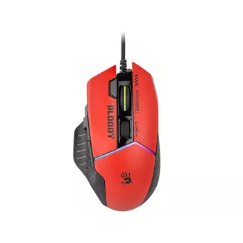Mysz gamingowa A4Tech Bloody W95Max — praworęczna, przewodowa USB, 12000 DPI, 1 ms, 250 ips, 50M kliknięć, 146 g