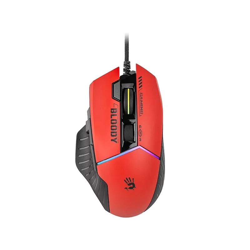 Mysz gamingowa A4Tech Bloody W95Max — praworęczna, przewodowa USB, 12000 DPI, 1 ms, 250 ips, 50M kliknięć, 146 g