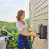 Ścienna stacja ładowania EV Hager witty one 11 kW 3-fazowa z gniazdem Type 2, RFID, Bluetooth, kablem 4,5 m, IP55, IK10