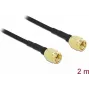 Kabel antenowy DeLOCK wtyk SMA na wtyk SMA LMR/CFD100 2 m