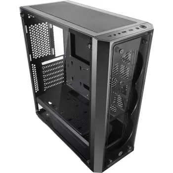 RAIJINTEK PONOS TG4 - Desktop - PC - SPCC - Czarny - ATX - EATX - EEB - micro ATX - Mini-ATX - Gaming