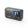 Radio z budzikiem BLAUPUNKT DR8BK — cyfrowy budzik z FM/DAB+, Bluetooth 5.3, 2 W, 1800 mAh, ładowanie USB, czarny