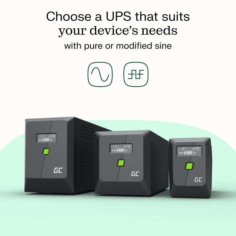 Green Cell UPSLP700 zasilacz awaryjny (UPS) Line-Interactive 1 kVA 700 W 4 gniazda AC
