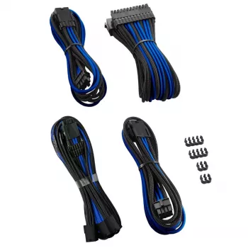 CableMod CableMod PRO ModMesh zestaw przedłużacza kabla 12VHPWR czarno-niebieski — przedłużenie zasilania GPU 12VHPWR