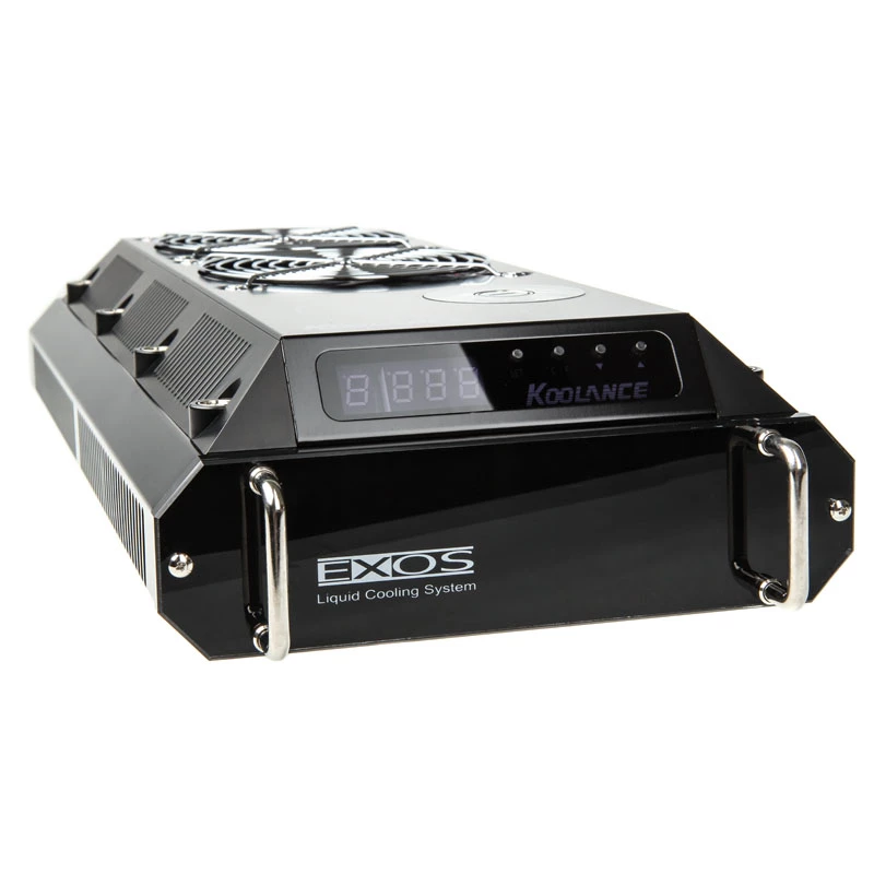 Koolance EX2-755 system chłodzenia komputera Zestaw chłodzenia cieczą 12 cm Czarny 1 szt.