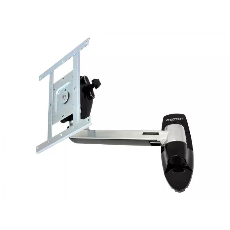 Ergotron LX HD uchwyt ścienny Swing Arm - zestaw montażowy (ramię wahadłowe, pokrętło) do telewizora (uchylny i obrotowy) - aluminium - rozmiar ekranu: do 106,7 cm (do 106,70 cm (42)) - akcesoria montażowe