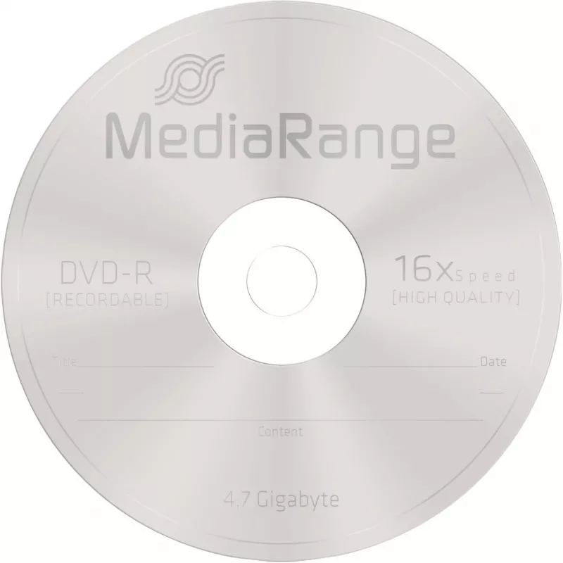 MediaRange MR442 płyty DVD-R 4,7 GB, 100 szt.