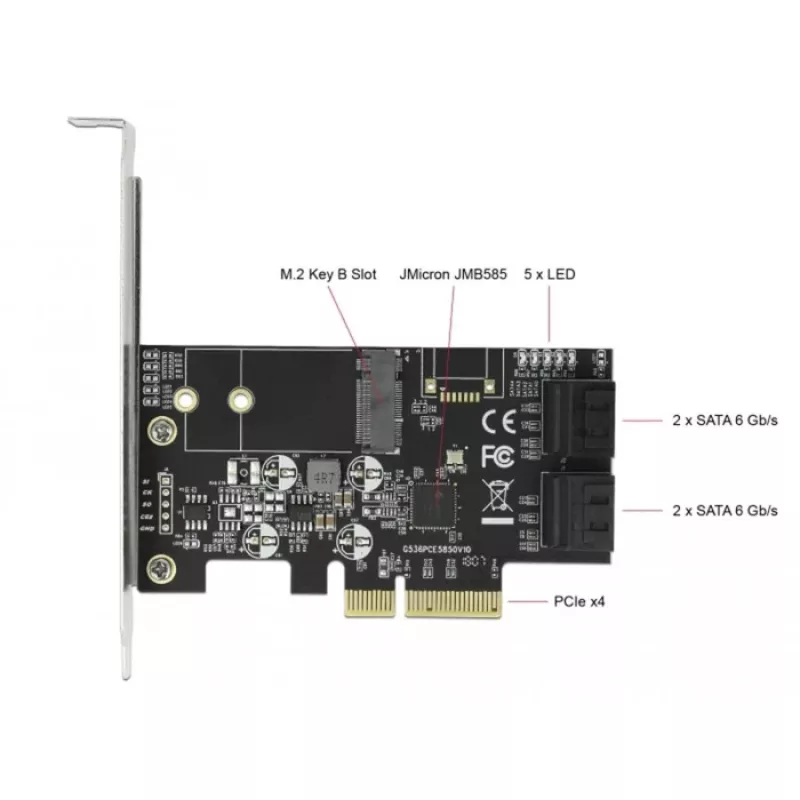Karta interfejsu DeLOCK 90396 wewnętrzna M.2 SATA