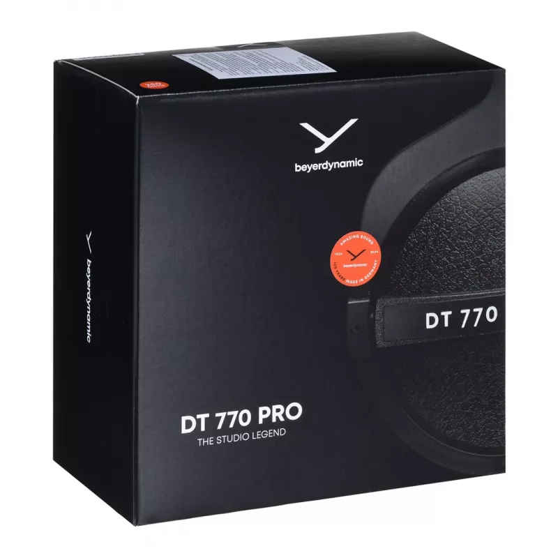 Słuchawki Beyerdynamic DT 770 PRO Przewodowe nauszne Muzyczne Czarne