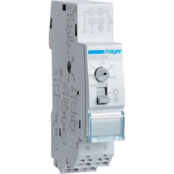 Hager EMS005 - 230 V - 16 A - typ S - 1 moduł - IP20 - -10 - 55 °C