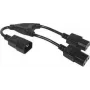 Kabel zasilający LOGON TC03NCY30CM 0,3 m — przewód sieciowy, długość 0,3 metra