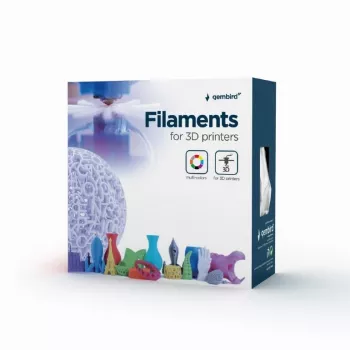 Materiał do druku 3D ABS Gembird 3DP-ABS1.75-01-FY Żółty 1 kg