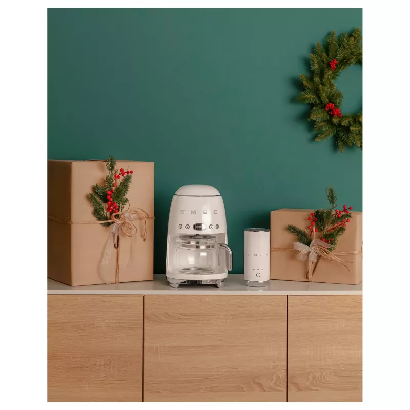 Ekspres do kawy Smeg 50's Style DCF02CREU 1,25 l kremowy