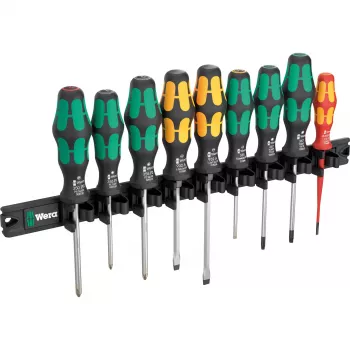 Wera 9650 szyna magnetyczna zestaw wkrętaków Kraftform, 9 sztuk (05051012001)