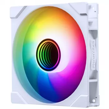 Wentylator obudowy Phanteks M25 Gen2 140 mm PWM D-RGB z odwróconymi łopatkami - Biały