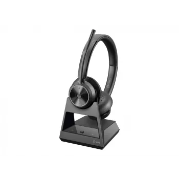 Poly Savi 7320 Stereo Microsoft Teams Certified DECT 1880-1900 MHz Top EMEA - INTL English Loc Euro plug
