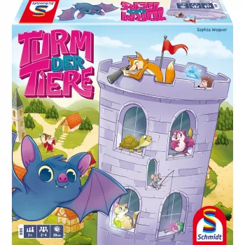 Schmidt Spiele Turm der Tiere, gra planszowa