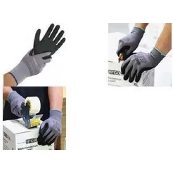 Franz Mensch HYGOSTAR rękawica robocza Ergo Flex szaro-czarna XL 6496044 (33293)