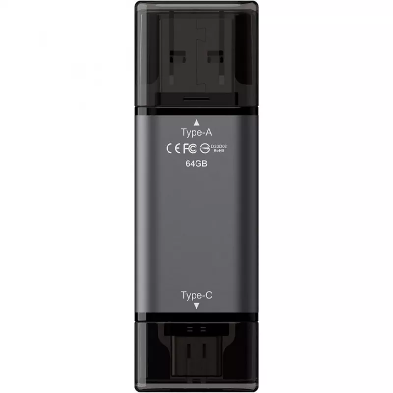Team Group Stick Team X1 64 GB USB 3.0 Dual drive - pamięć USB - 64 GB (TX1364GC01)