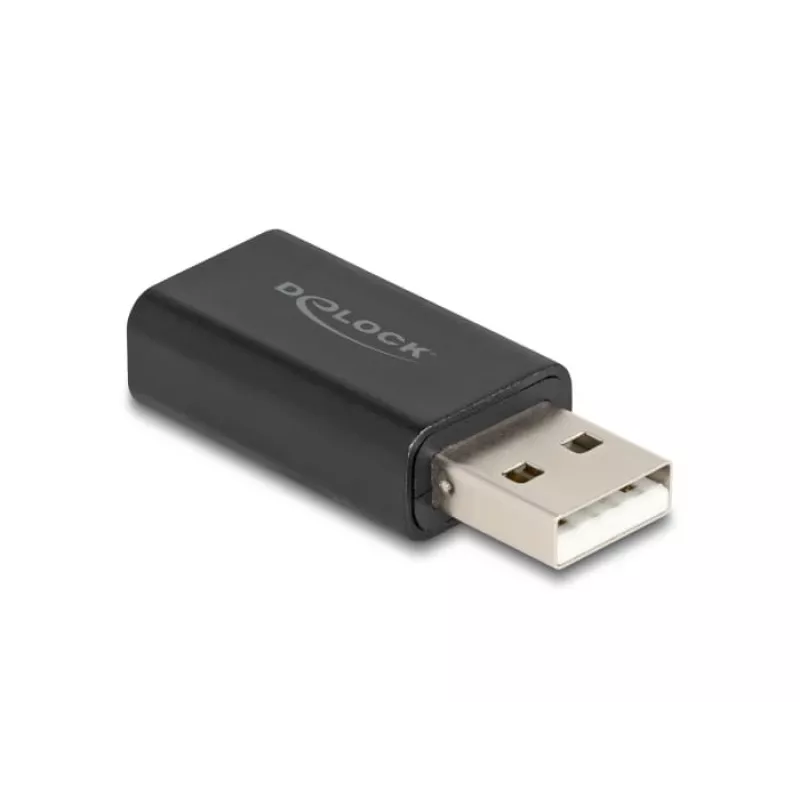 DeLOCK adapter przejściówka kablowa USB 2.0 Typ-A 3,5 mm 4-pin Czarny 68001