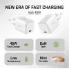 Ładowarka USB-C YENKEE G45 VOLT 45W Power Delivery 3.0, wyjście 3A