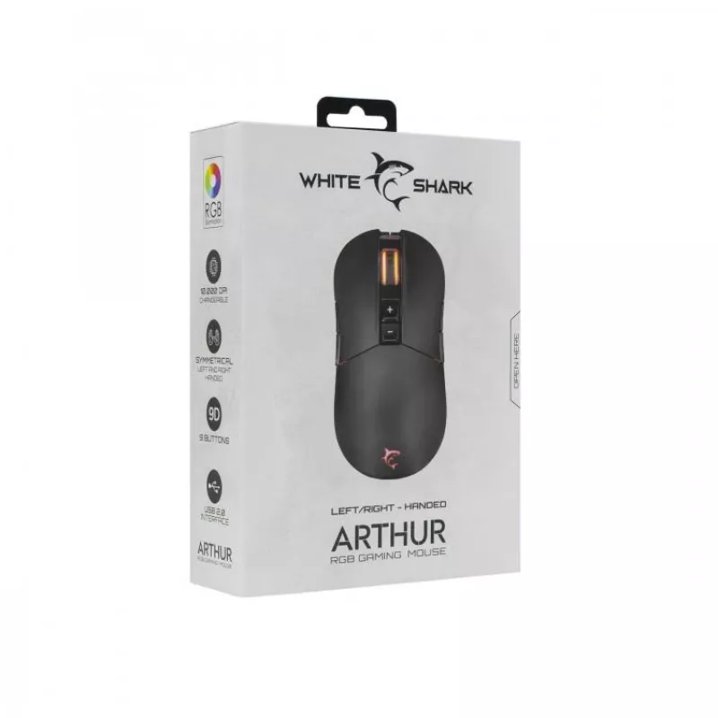 Mysz White Shark ARTHUR USB Type-A