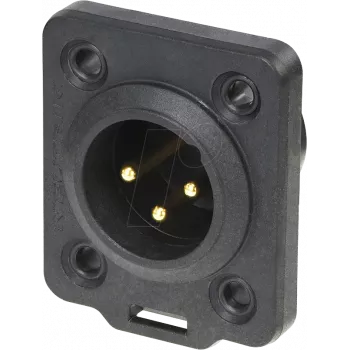 Neutrik NC3MDX-TOP złącze przewodowe XLR czarne (NC3MDX-TOP)