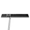 Satechi cienki W3 Klawiatura USB-C z klawiaturą numeryczną (szary)