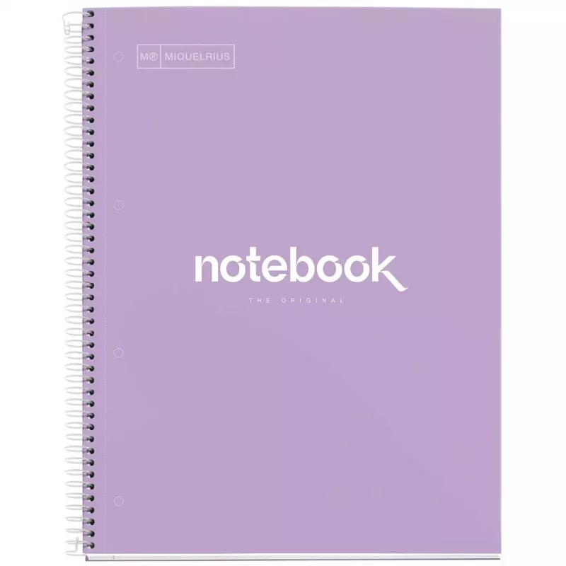 MIQUELRIUS College Notebook Emotions 1 squaczerwony DIN A4 inner margin (A460533)