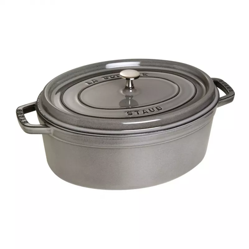 Naczynie żaroodporne z pokrywą Staub La Cocotte 5,5 l owalne