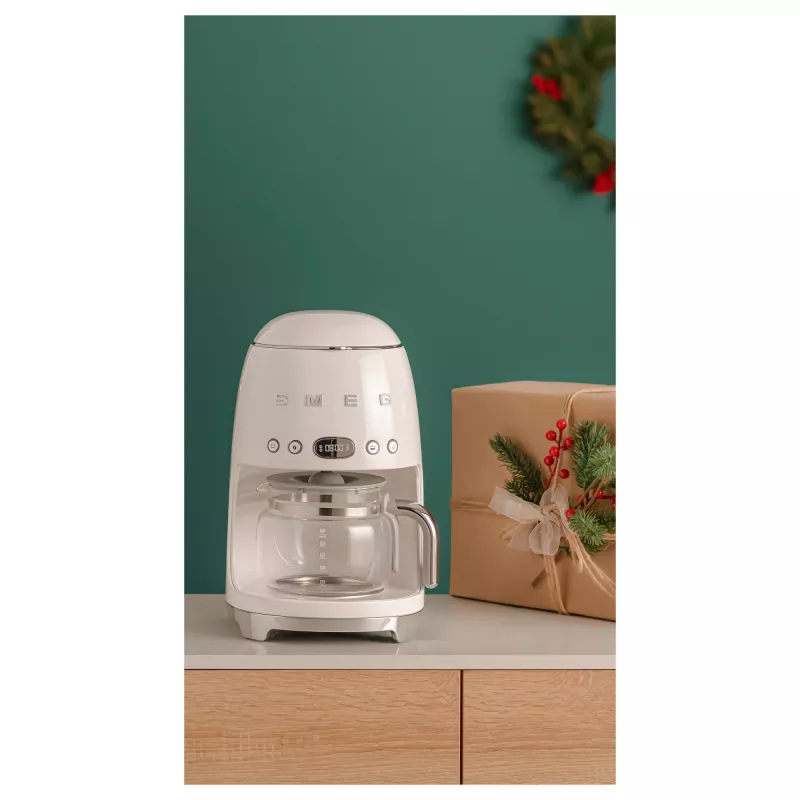 Ekspres do kawy Smeg 50's Style DCF02CREU 1,25 l kremowy