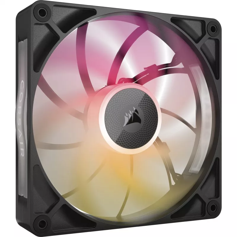 Wentylator Corsair iCUE LINK RX140 MAX RGB 14 cm Czarny 300-1600 RPM