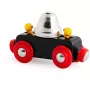 Drewniany wagonik pociągu BRIO 33749 z dzwonkiem
