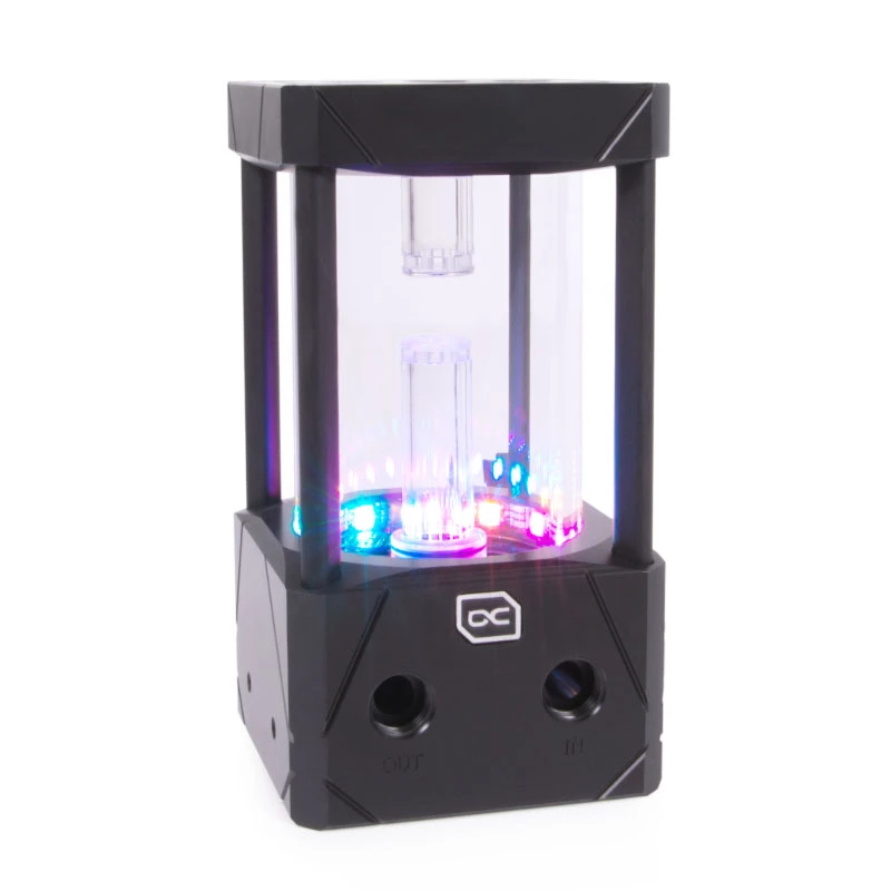 Blok wodny Alphacool 13327 Acetal Aluminium Czarny Transparentny 5V RGB