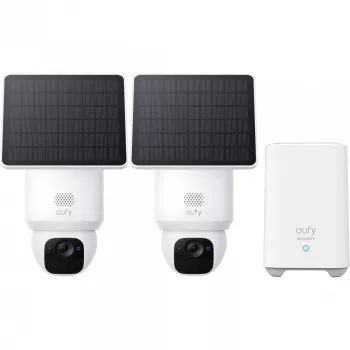 Eufy SoloCam E30 (2-Pack) + Homebase 2 kopułkowa kamera bezpieczeństwa IP zewnętrzna 2048 x 1080 pikseli naścienna