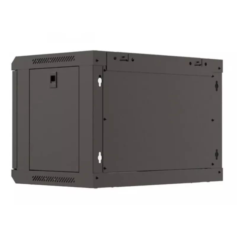 Szafa wisząca LANBERG WF03-5306-10B 6U, 60 kg, zamek na klucz, czarna