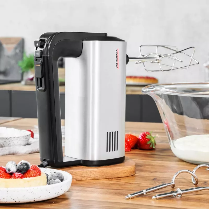 Robot kuchenny Gastroback Design Handmixer Pro Czarny Srebrny