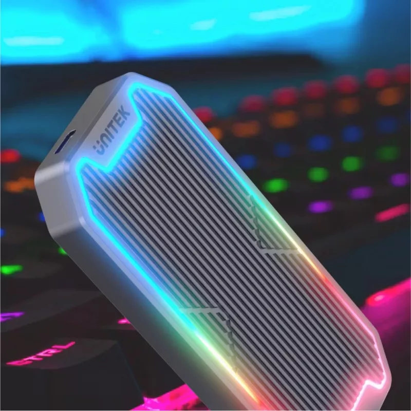 Obudowa SSD UNITEK SolidForce Spectrum Grey M.2