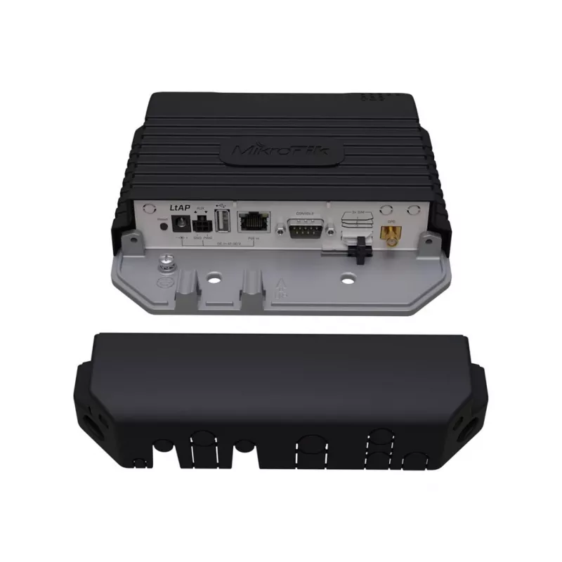MIKROTIK RBLtAP-2HnD&R11e-LTE LtAP LTE kit - 802.11b/g/n 2.4 / 5GHz AP. 3x SIM. Zawiera modem LTE