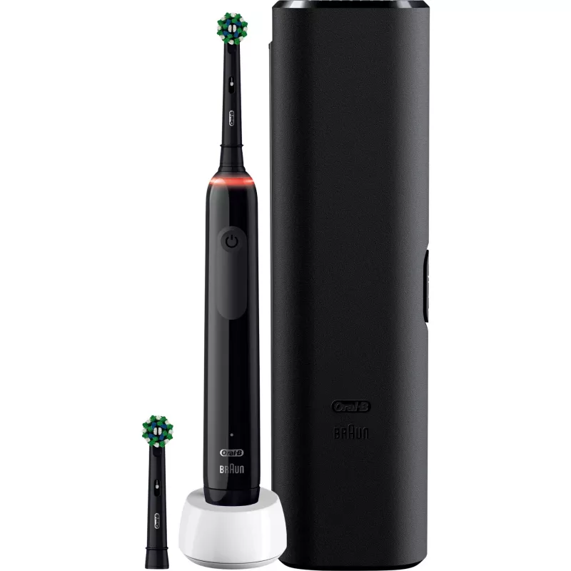 Oral-B Pro 3 3500 Dla dorosłych Rotacyjna szczoteczka do zębów Czarna