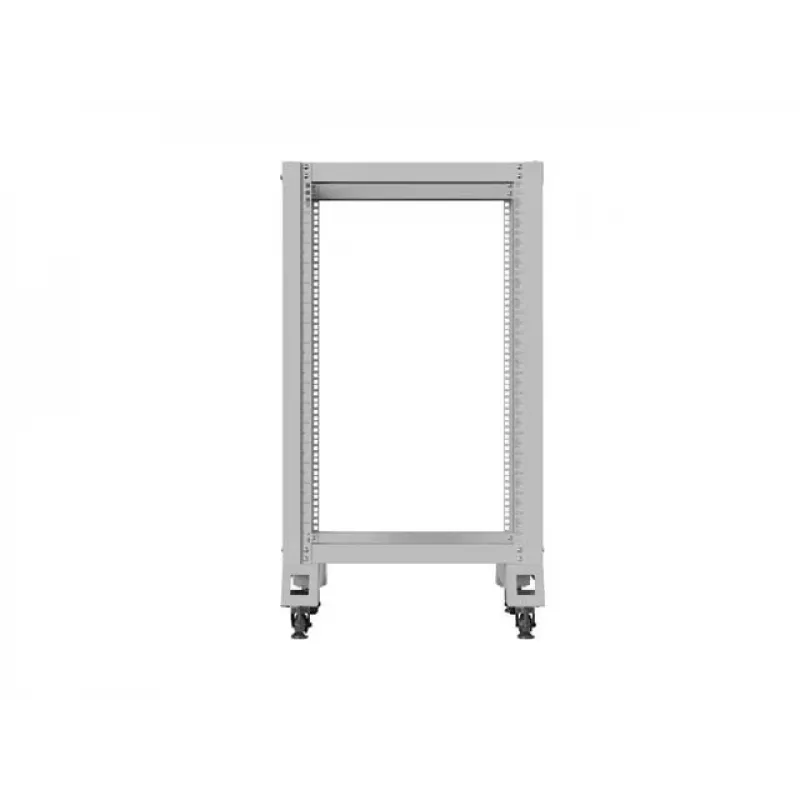 Otwarta szafa rack 19 18U 600x800 szary