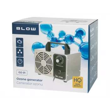 Generator ozonu BLOW oz-01 — wydajność 60 000 mg/h, moc 120 W