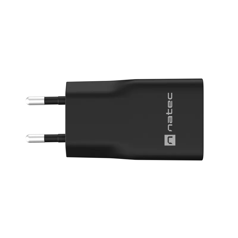 Zasilacz sieciowy NATEC Ribera NUC-2377 — 1×USB-A, 1×USB-C, 3 A