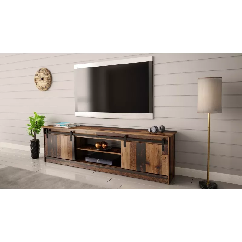 RTV GRANERO 200x56.7x35 old wood Szafka