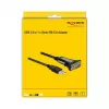 Kabel USB 2.0 Typ-A na 1 x szeregowy RS-232 DB9 4 m DeLOCK 66323