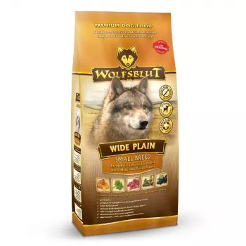 WOLFSBLUT Wide Plain Małe rasy Koń z batatami - sucha karma dla psów - 2kg