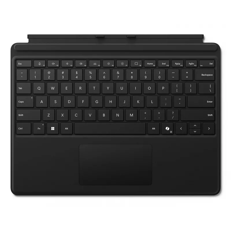 Microsoft Surface Pro Klawiatura niemiecka Microsoft Cover port Czarny